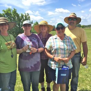 The Whole Crew: Tresa Laferty (host), Diana Antlitz (Course Director), Nancy Flynn (Set Out & Stock Worker), Lori Perry (Judge) And Don Laferty (Host & Stock Manager)