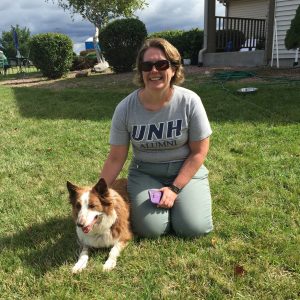 Jennifer Fleck Meets Fleck The Dog