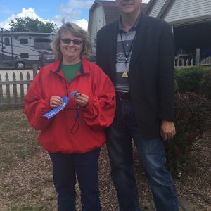 Lisa Pruka & Chandler, 1st Place Novice 1