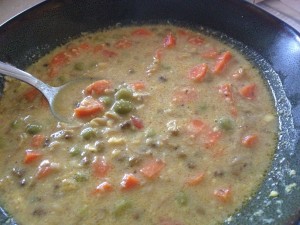 carrot mung bean soup